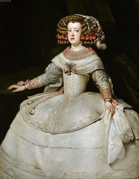 Infanta Maria Theresa, daughter of Philip IV of Spain, wife of Louis XIV of France